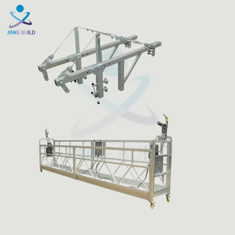 product china customized construction suspended working platform electric scaffolding zlp630 suspended platform-4
