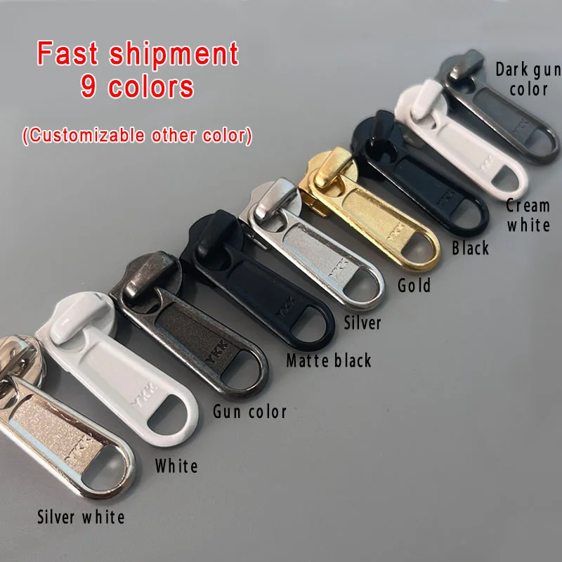 High Quality Ready to Ship 9 Colors Ykk Zipper Original Choose