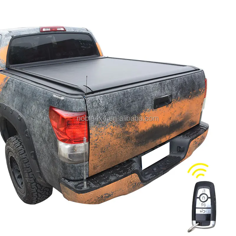 Noble 4x4 Truck Waterproof Electric Tonneau Retractable Hard Roller Pickup Cover Bed for Toyota Tundra Power Cover