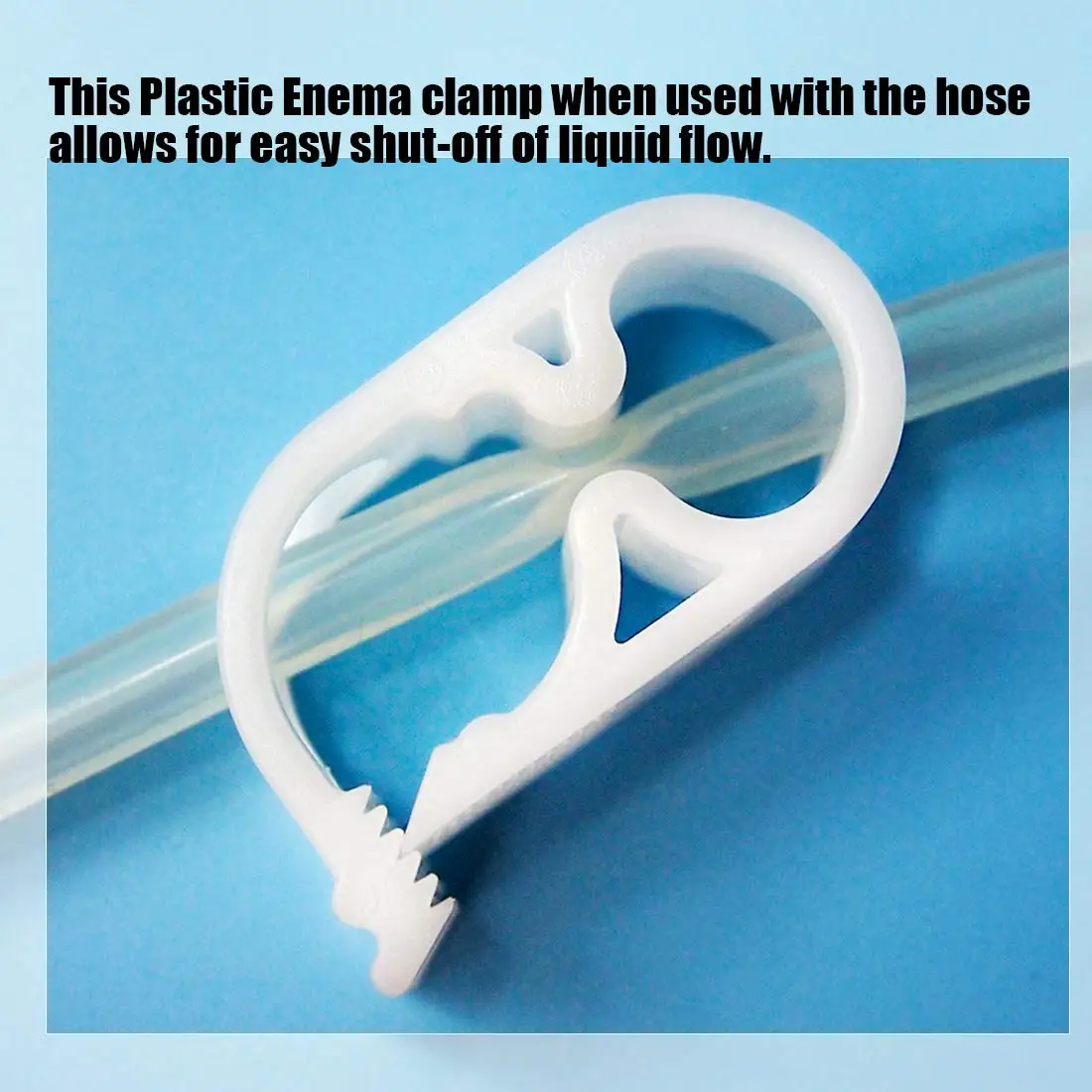 Adjustable Siphon Waterstop Robert Medical Infusion Line Plastic Pinch Clamp Metric Measurement System
