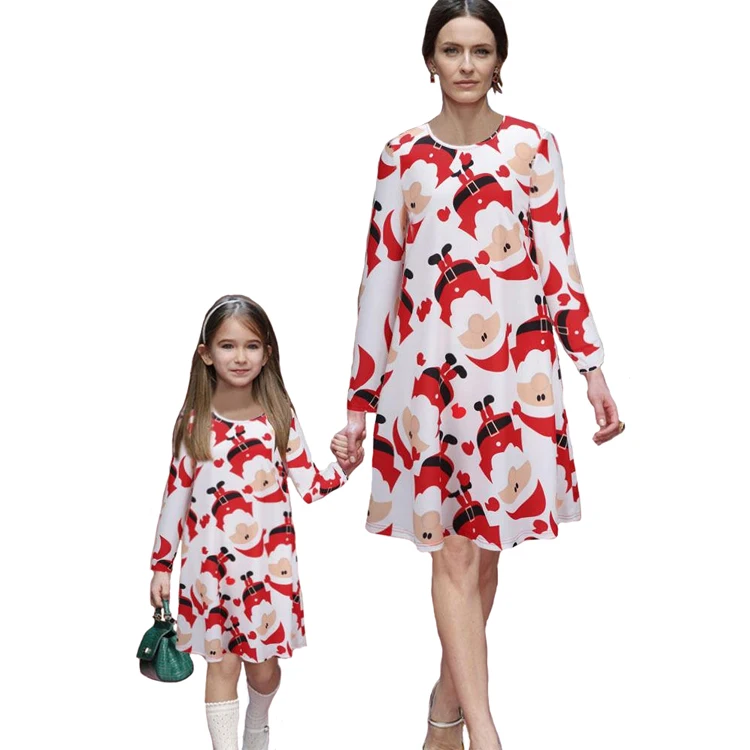 Ropa A Juego Oem Odm Para Madre E Hija,Atuendo Familiar De Navidad A Juego  - Buy De Navidad Traje,Familia Navidad,La Madre Y La Hija Juego Vestidos  Product on Alibaba.com