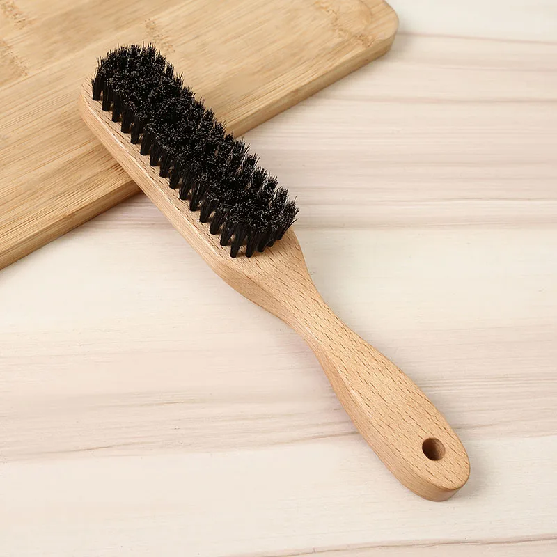 Hot Sale Professional Hair Brush Natural Color Wood Handle Boars Hair