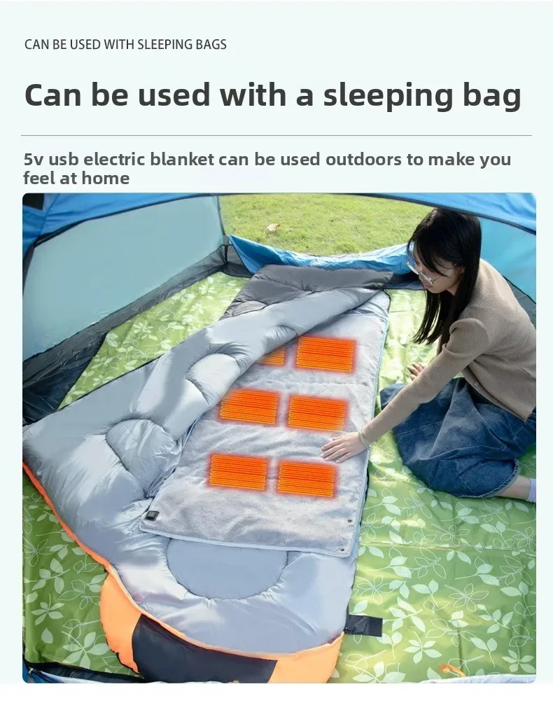 Usb Electric Heating Blanket, Cold Weather - detail 10