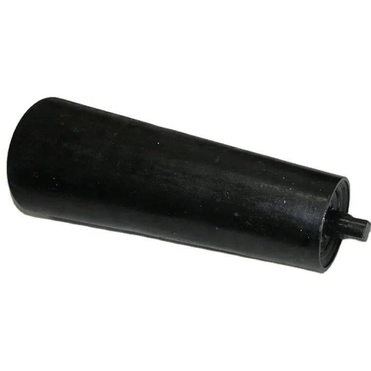 Gura – Rullo trasportatore in plastica: rulli 50 mm, asse molleggiato
