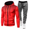 Red dark gray Pants