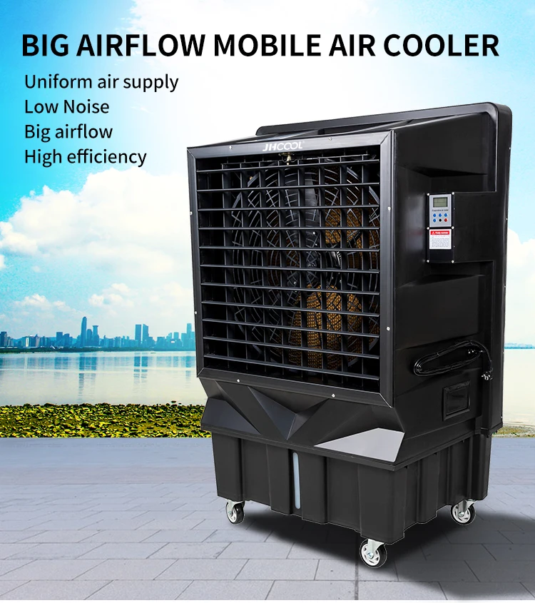 Jhcool 22000cmh Factory Black Colded Cooling System Water Portable