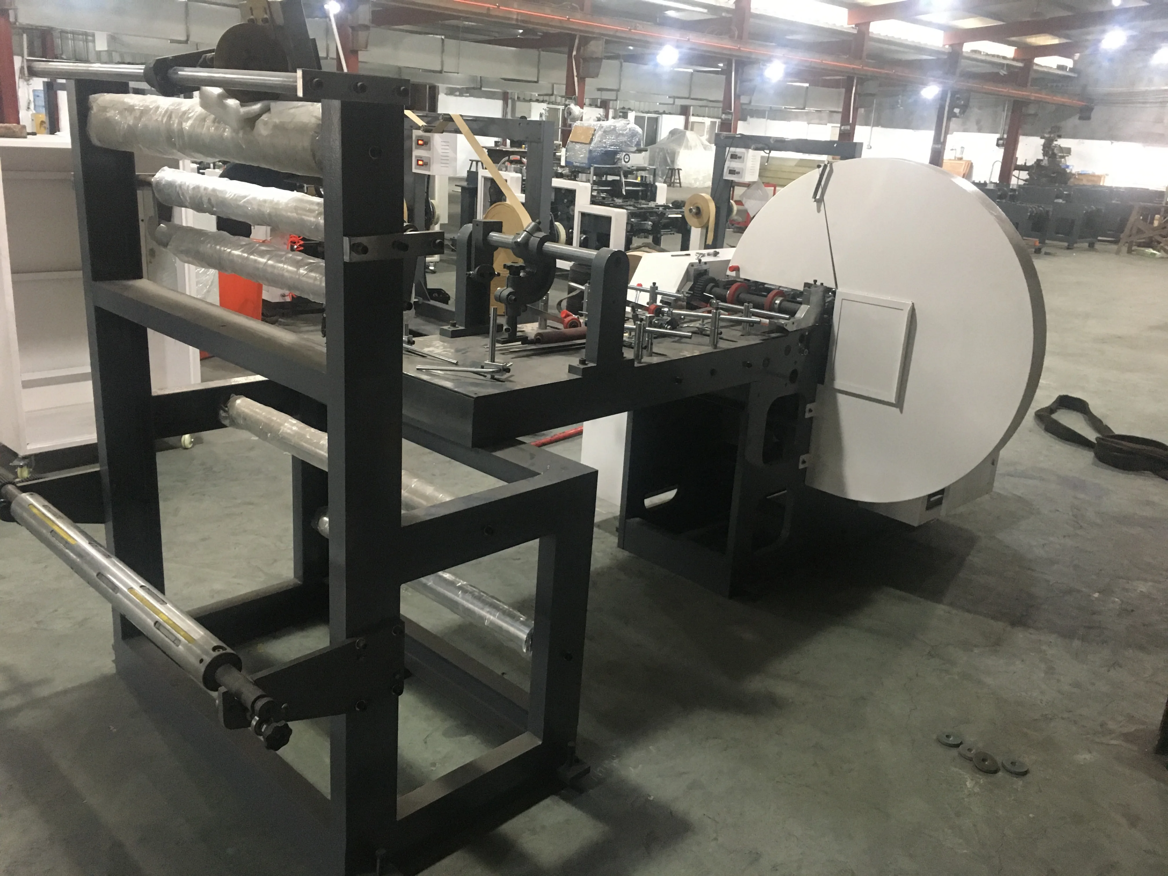 Automatic Vbottom Brown Paper Bags Making Machine Small Price Buy