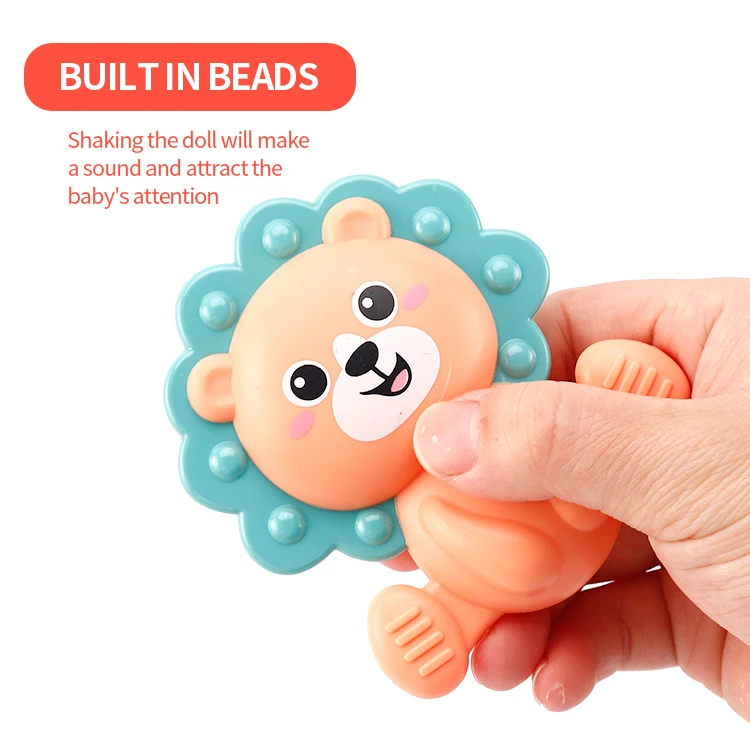 Заводная коробка, милая форма, детская игрушка, погремушка, музыкальный вращающийся детский плохой колокольчик