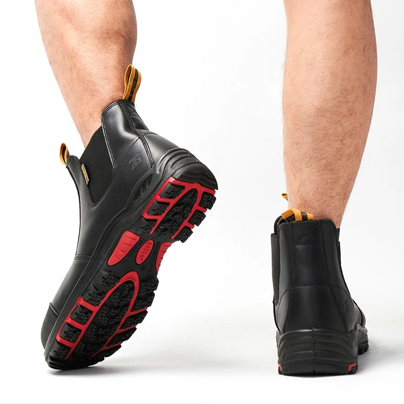 ちょろ L607 ZG Brand New Stylish Steel Toe Work Boots - Safety Shoes