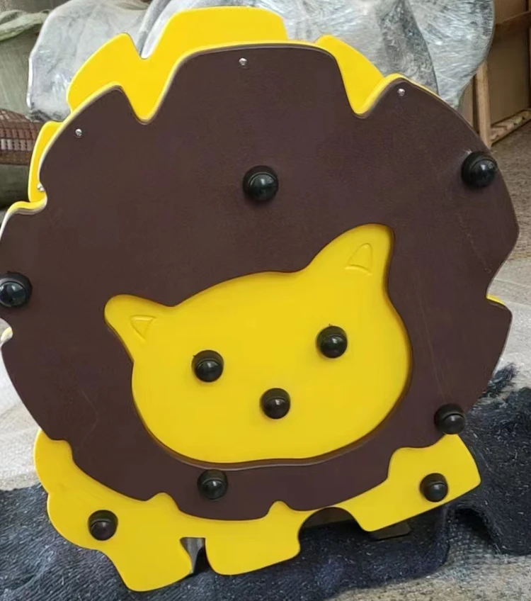 High Quality Outdoor Playground Equipment - PE Board Material Kids Spring Horse