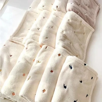 new fall/winter baby fluffy hug quilt baby blanket baby blanket for outing