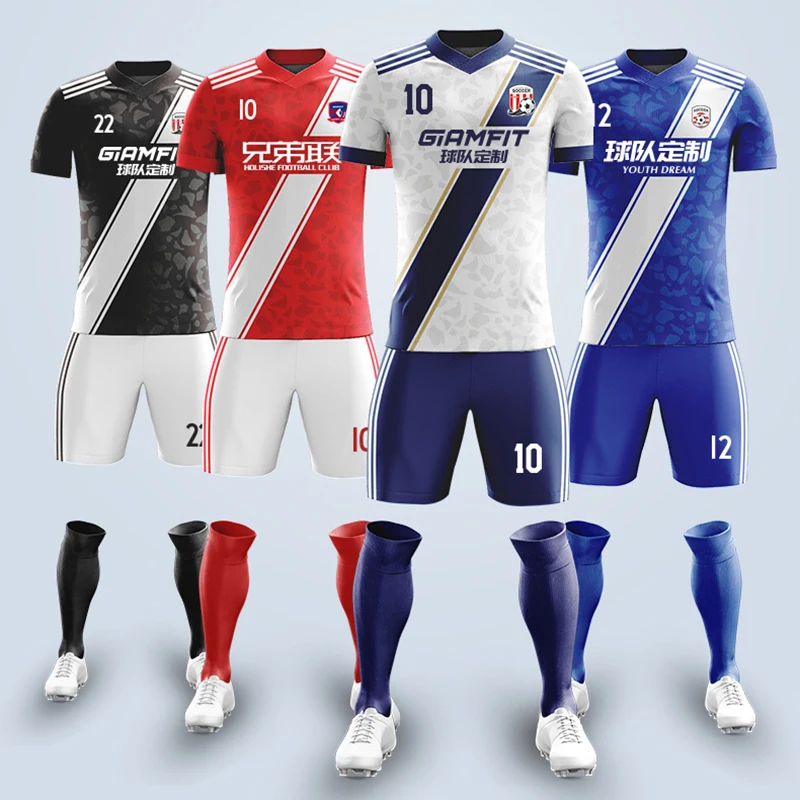 High Quality Soccer Jersey Soft Fast Dry Soccer T Shirt Of Men Men's