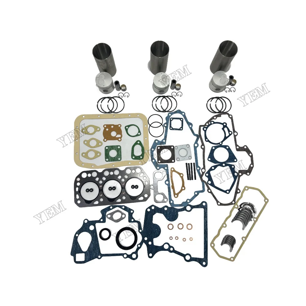 Overhaul Kit With Bearing Set Fit for Mitsubishi K3H Engine 2