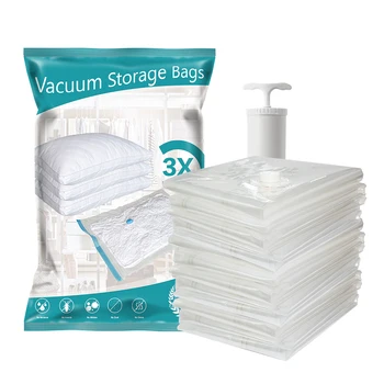 Eco Friendly Small Large PAPE Plastic Vacuum Bag for Household Storage