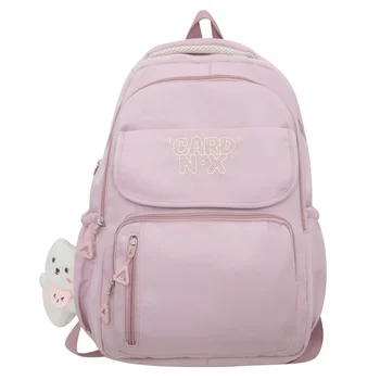 Hot sale Classic School Bag Backpack for Teenager Girl Boy Fashion Schoolbag Waterproof Custom Printing logo