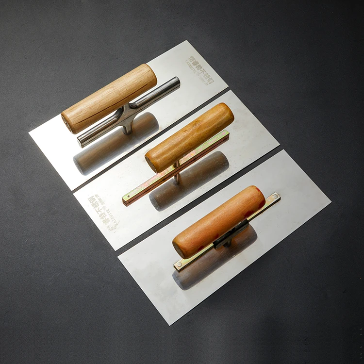 Wood Handle Stainless Steel Brickaying Trowels