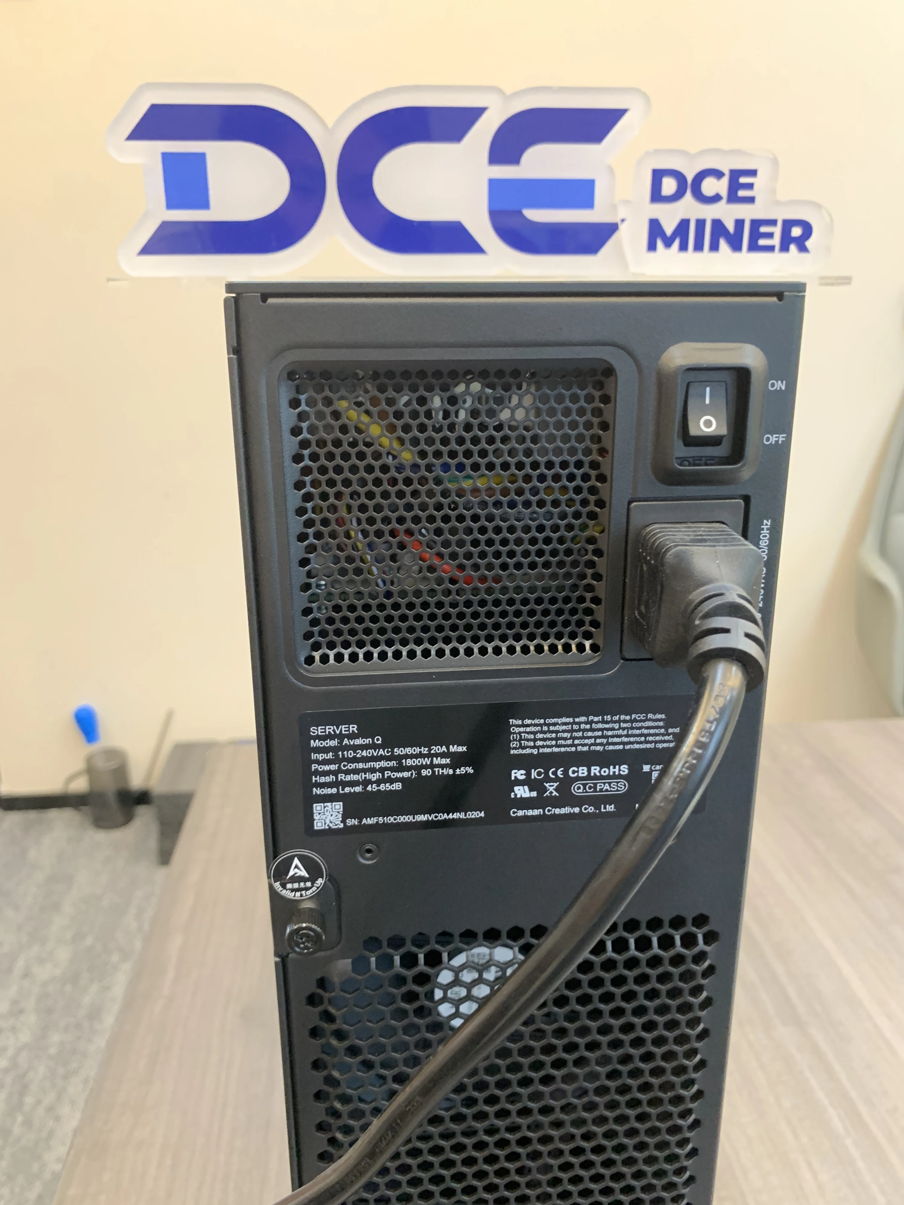 New Canaan Avalon Q 90Th/s Black BTC Miner Cryptocurrency Asic Miner  Homeuse With PSU 1674W Support Hot Sale| Alibaba.com