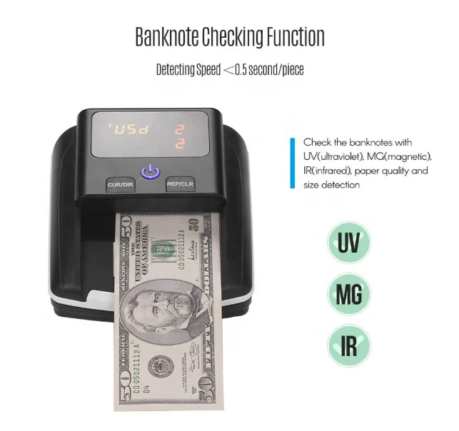 AL-130 EUR ECB Тестирование с usb-портом поддельных купюр детектор Примечание проверить
