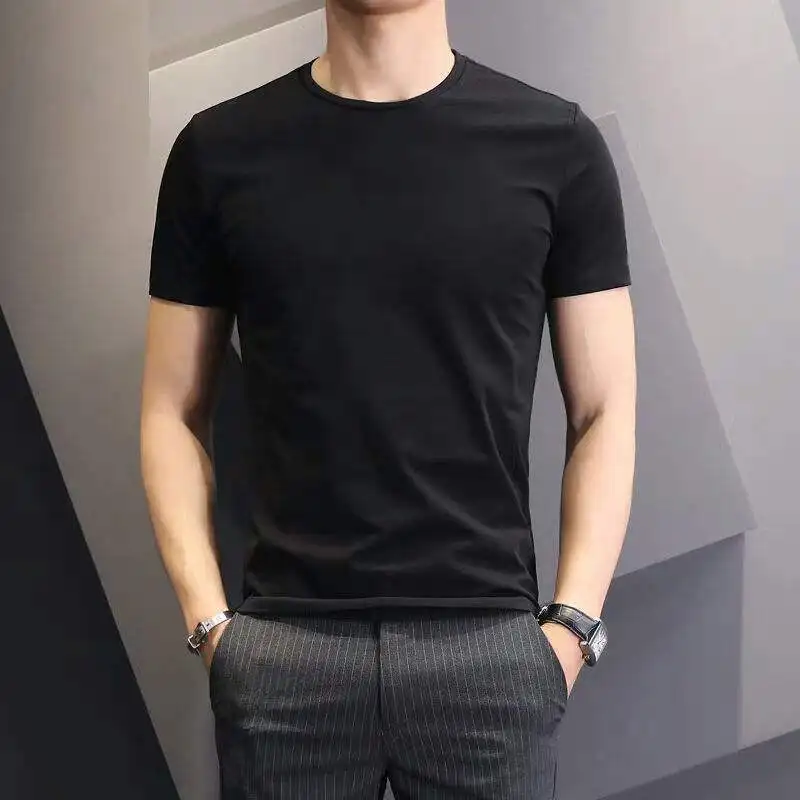 Affordable Bulk Order Solid Color Hot Sale Custom Made Factory Price Designer Polyester t Shirt for Sale