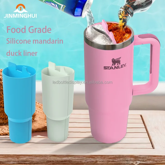 Food Grade Hot Sale Special Double Liner Custom Color DIY Silicone Glue Liner for Sport Drinking Cup