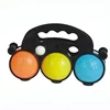 Juego de boccia de 3 bolas