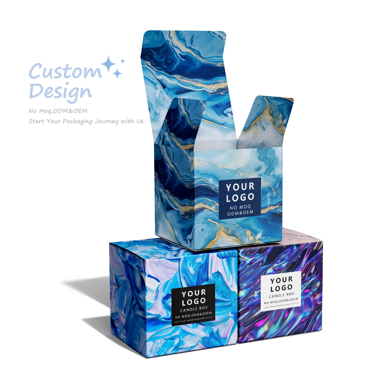 Custom Printed Design Roll End Mailing Box Folding Corrugated Cardboard Paper Mailer Box Packaging