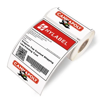 Direct Thermal Shipping labels 4x6 Printed Barcode Sticker For Dymo printer label Thermal label