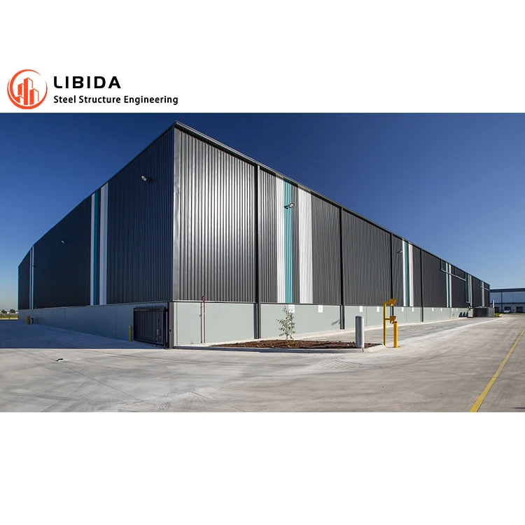 Fast Build Steel Structure Factory Light Metal Building Construction Prefabricated Workshop