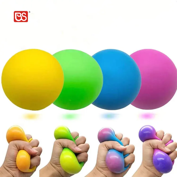 Bs Silica Gel Sensory Squeeze Fidget Toy Cartoon Silica Gel Color ...