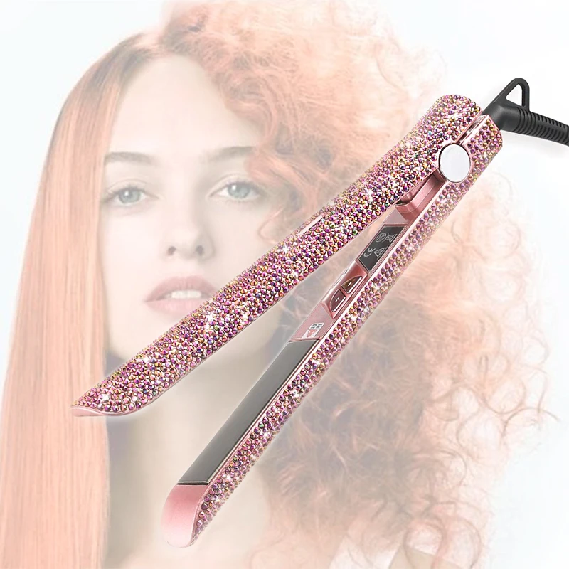 Unique Style And Top Quality Mini Hair Straighteners Custom Logo Flat Irons Professional Hair Straightener