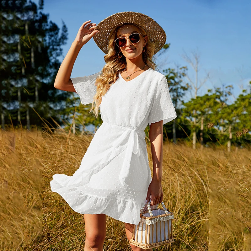 Tongyang Women Summer Dress 2022 Floral 