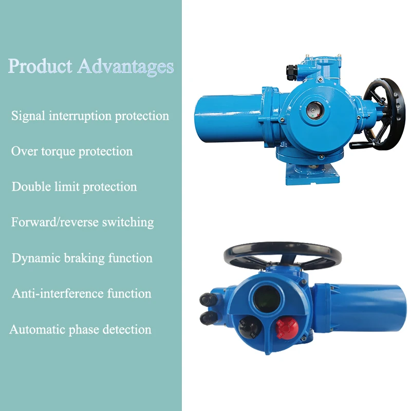 Electric Multi Turn Actuator for Gate Valve - Z20-18 Series, IP65