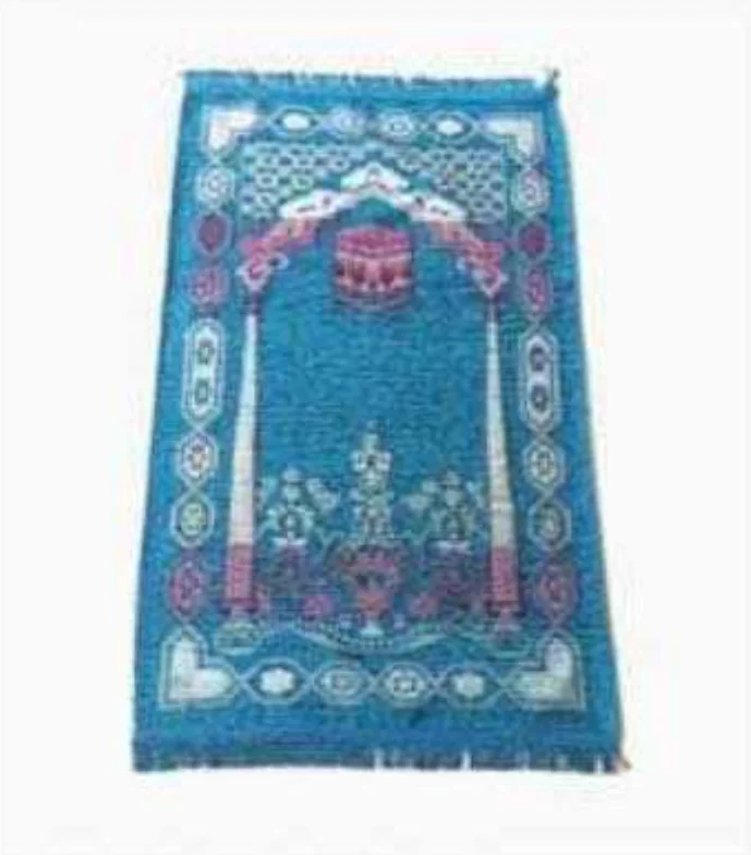 Muslim Prayer Carpet Ramadan Gift Eid Mubarak Colored Weaving Rosary