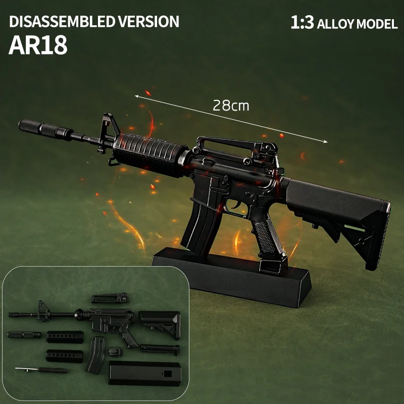 精巧1/3スケール ミニチュアライフル BARRETT M82A1 ミリタリー