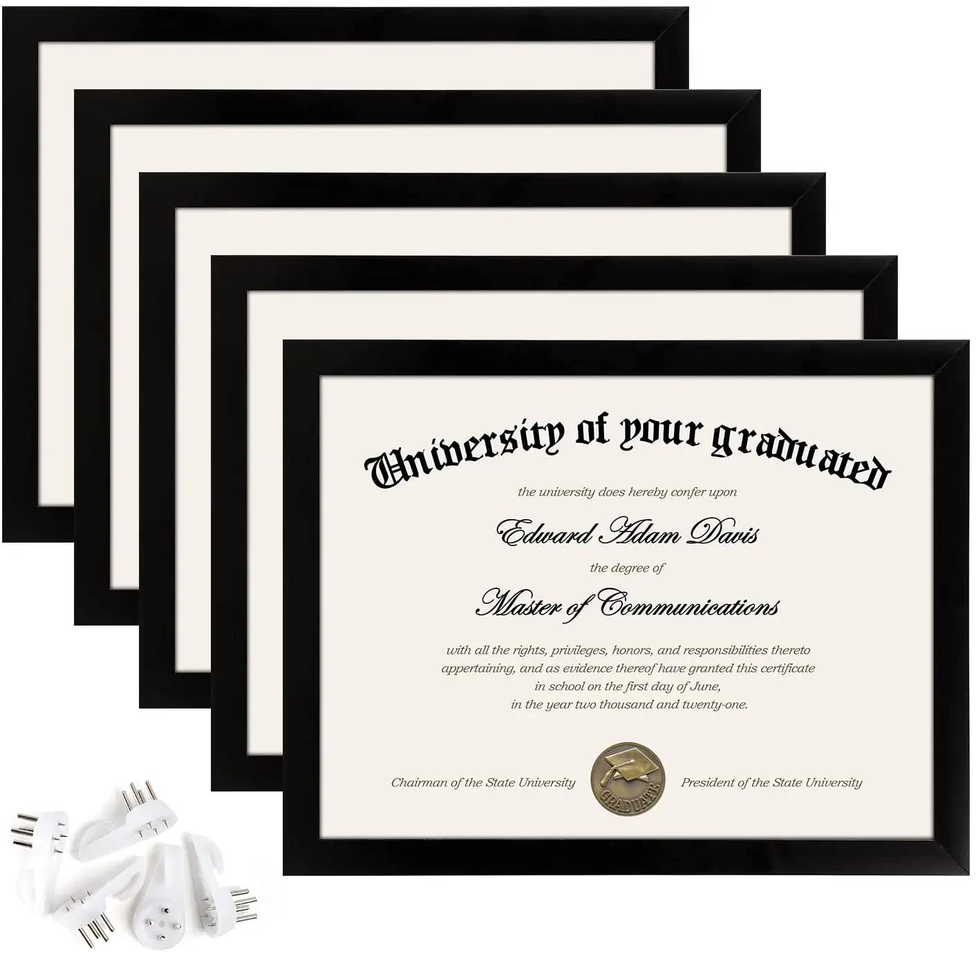 degree frames size