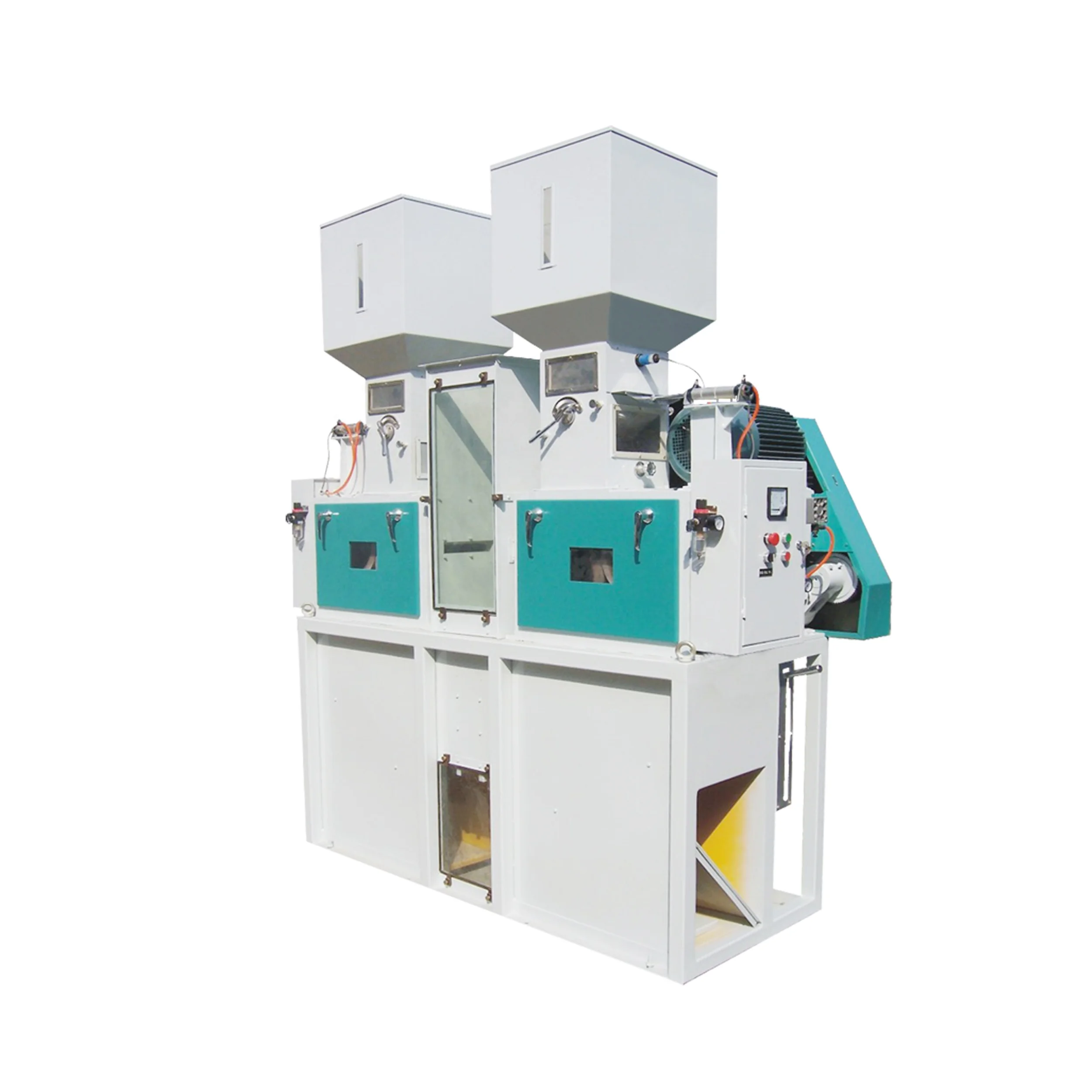 Rubber Roller Paddy Husking Machine Rice Shelling Machinery Dehuller Dehusker Machinery for Rice Mill Plant