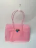 Tpu cherry blossom pink-keychain base with rivets-352715cm