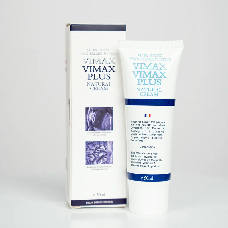 VIMAX PLUS NATURAL CREAM Male Penis Massage Gel Long Time Gel for Men