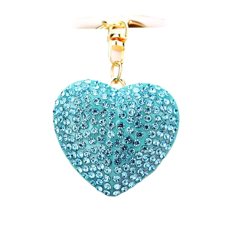 Hot Sale Rhinestone Bag Charm Heart Shape Personalized Crystal Keychain Buy Heart Crystal Keychain Rhinestone Bag Charm Eart Shape Keychain Product On Alibaba Com