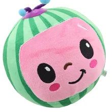 New Cute Watermelon Plush Toy Soft Cotton Anime Dinosaur Doll for Boys Girls Early Education PP Filling Material Wholesale