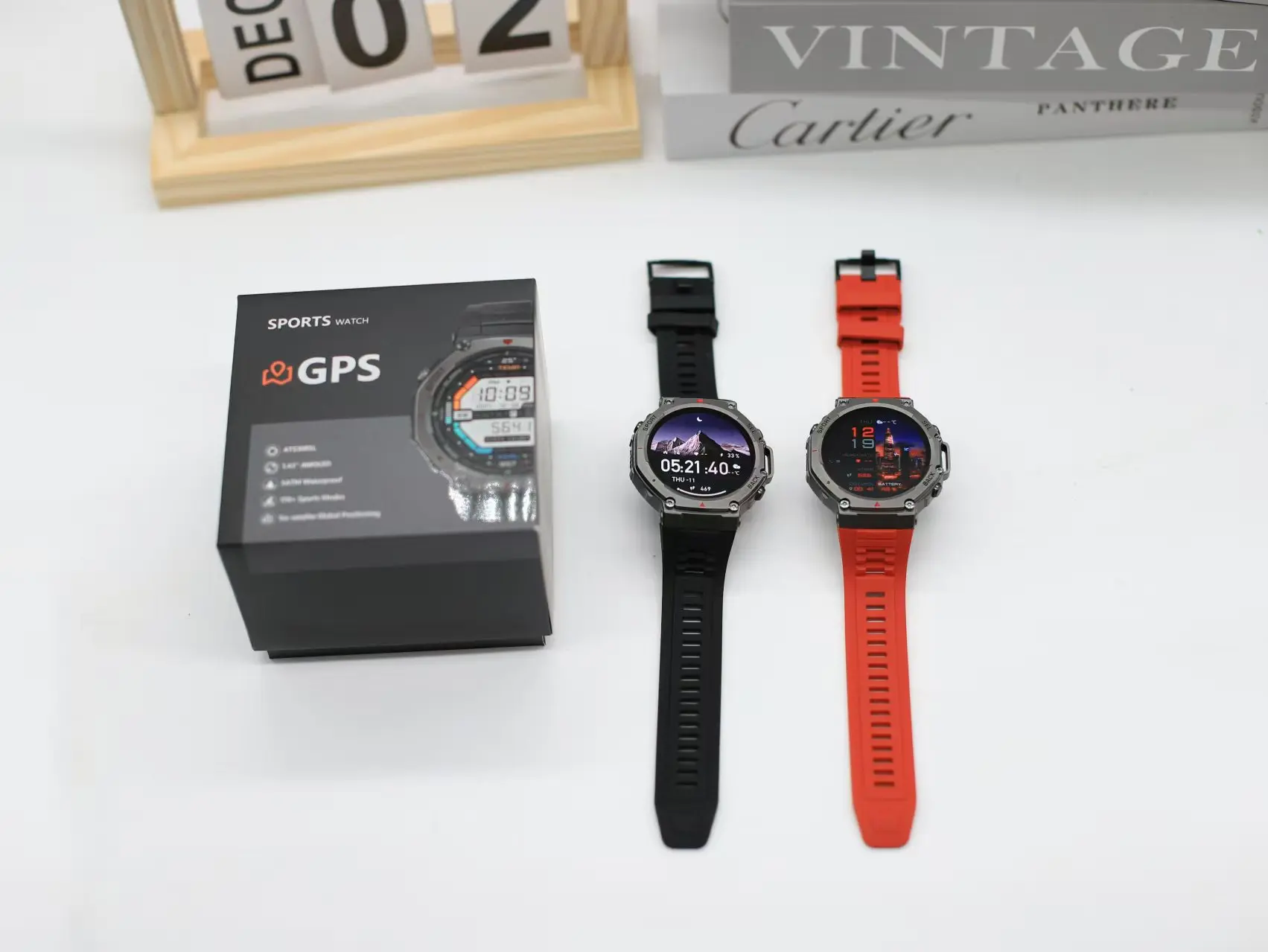 New DM58 GPS Sport Relojes Smart Watch 5ATM Deep Waterproof Men With 1.43inch Smartwatch aperçu 4