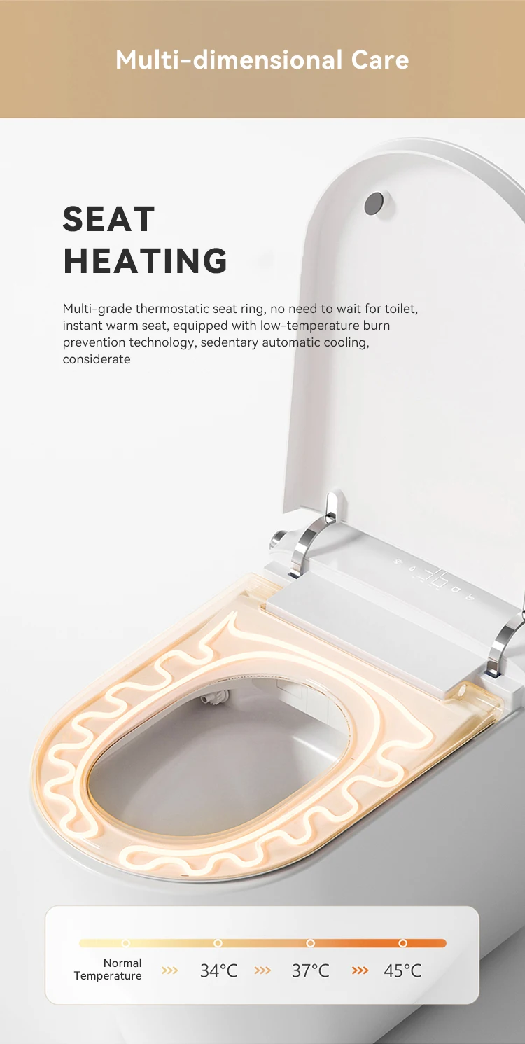 product high quality automatic flushing electric one piece toilet bowl intelligent inodoro bathroom wc smart toilet-25