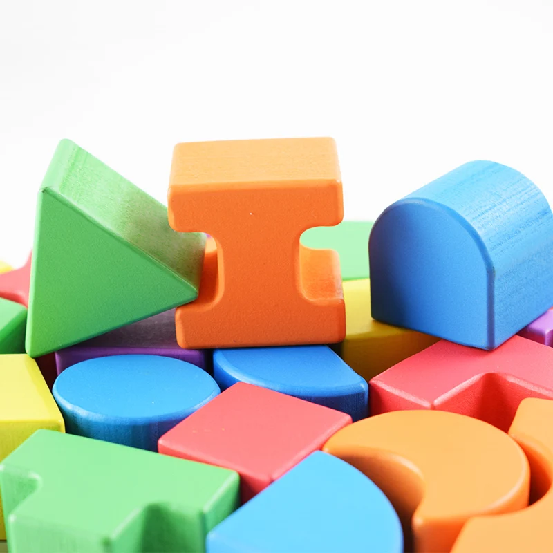 Children Educational Geometric Shape Cognitive Blocks Sorting Box Toy