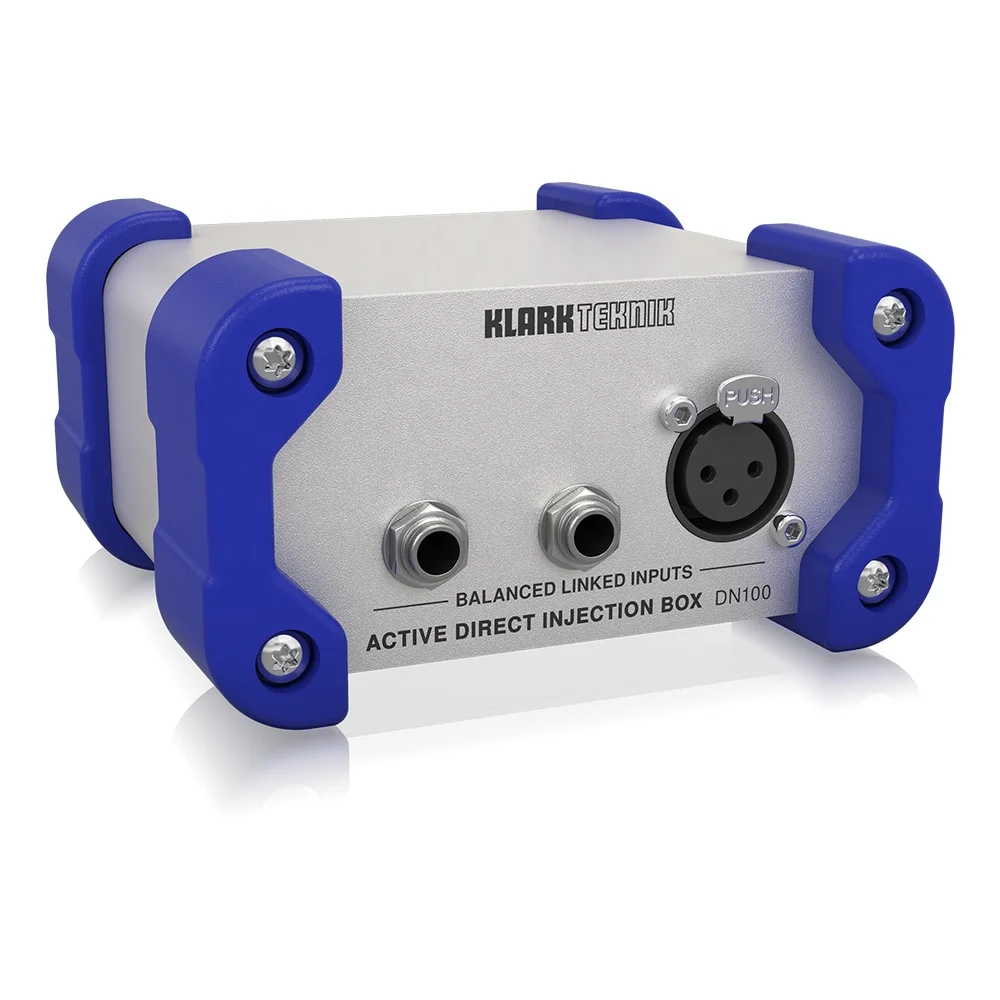 Klark Teknik DN100 V2アクティブシングルチャンネルDIボックス