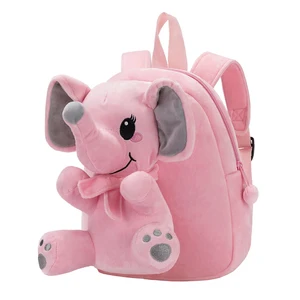 New Arrival Girls Kids Child 3d Animal Elephant Bagpack School Bag Backpack