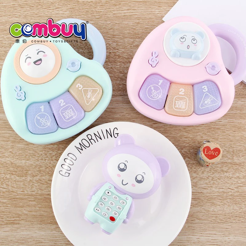Rolling Ball 6M+ 3 Key Toy Learning Mini Music Piano for Baby