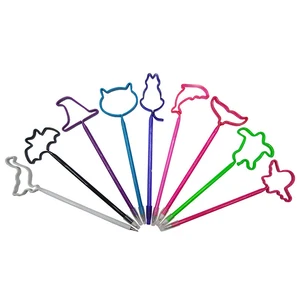 PET Shape Cat Penguin Duck Dolphin Tortoise Cute Novelty Ball Pen