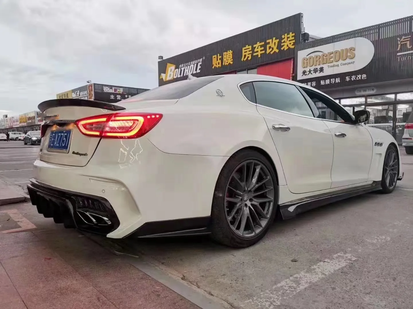 For Maserati Quattroporte Body Kit Quattroporte Upgrades Top Style