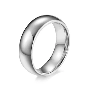 Fashion Ring Minimalist Jewelry Tungsten Wedding Ring Accessories Women Anti-scratch Jewelry