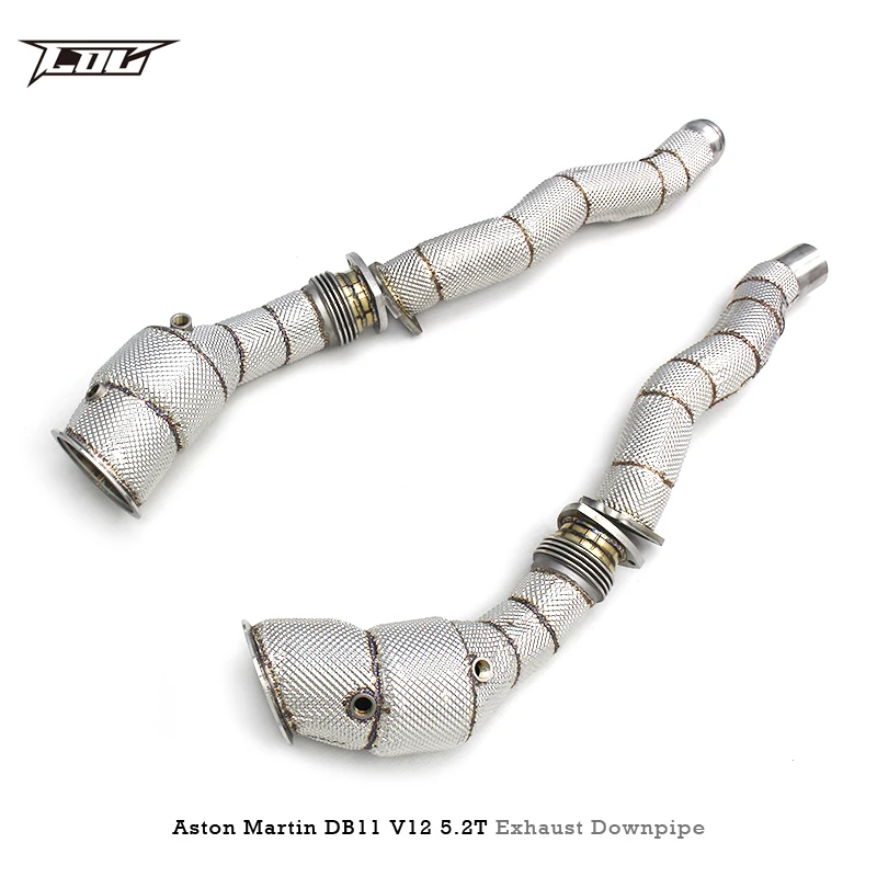 阿斯顿马丁DB11 DBS Vantage V12 5.2T 2017-2024不锈钢集管前管